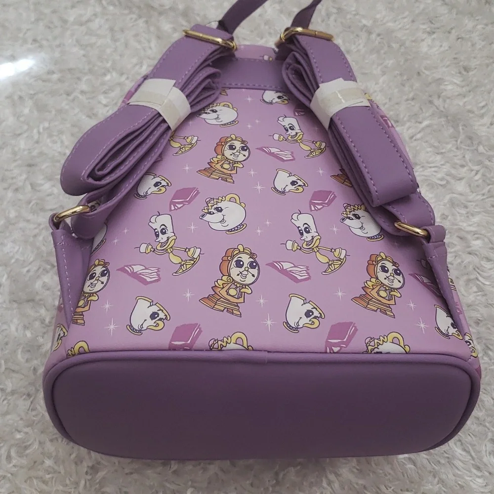 Loungefly Beauty and the Beast  Princess Belle's buddies backpack